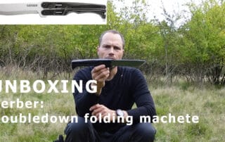 Gerber- Doubledown folding machete, Unboxing af eventyrer Erik B. Jørgensen