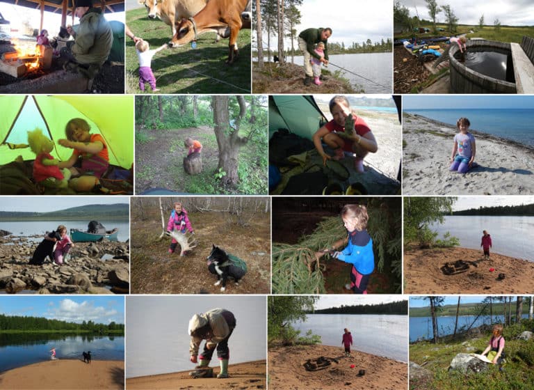 Inspiration til aktivitet med børn i naturen af Erik B. Jørgensen