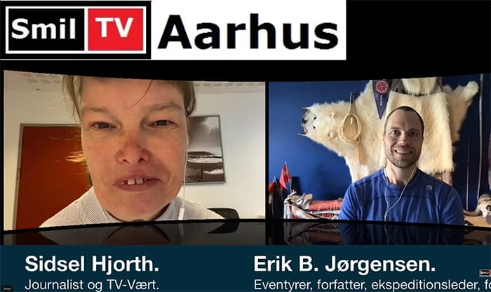 Interview om mit liv, Erik B. Jørgensen og ”Korpset” på TV2, Smil TV, Aarhus, 11. maj. 2021 af Sidsel Hjort