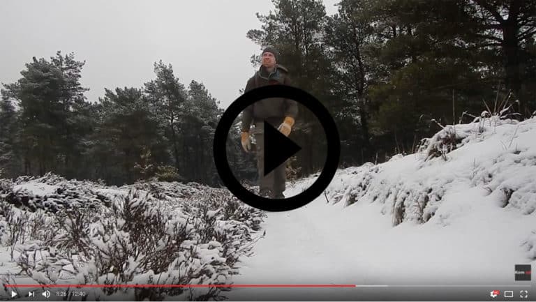 [Mikroeventyr] Vandretur i Gludsted Plantage, vinter (film)