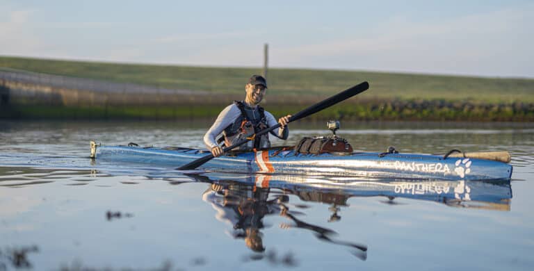 Opdateringer fra Danmark rundt i kajak - Hurtigst muligt, start. Foto Claus Lillevang