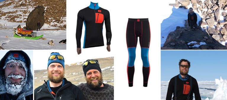 Test af Aclima, Lars Monsen, Anárjohka WW Polo zip og Anárjohka Longs, langt undertøj