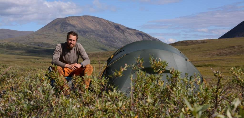 Lejr, telt, Alaska, Erik B. Jørgensen