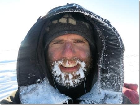 Deltager: Thomas Kjerstein. Krydsning af Grønlands Indlandsis 2014, dit eventyr, ekspeditionsleder Erik B. Jørgensen. 