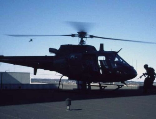 Land On med Helikopter ved Jægerkorpset